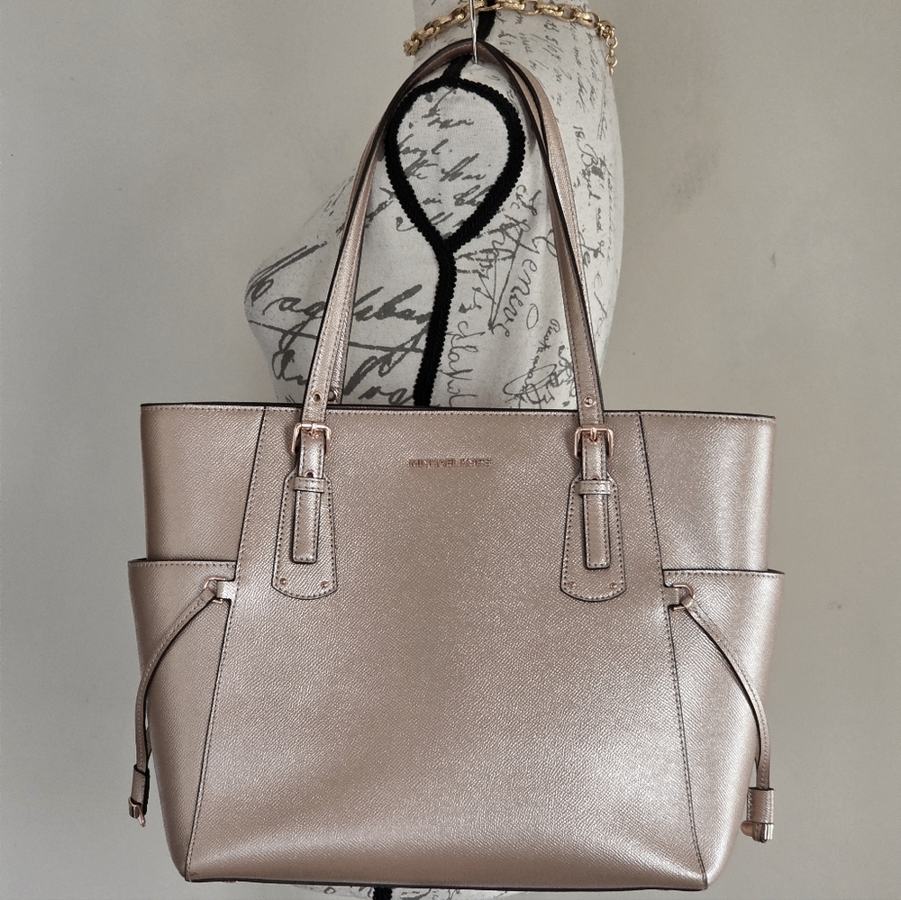 Michael Kors Rose Gold Tote.